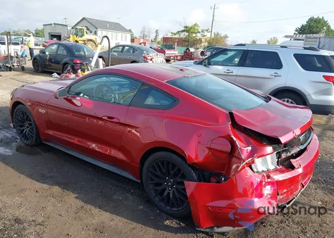 2016 Ford Mustang Gt Premium from USA, damaged, VIN 1FA6P8CF2G5255899